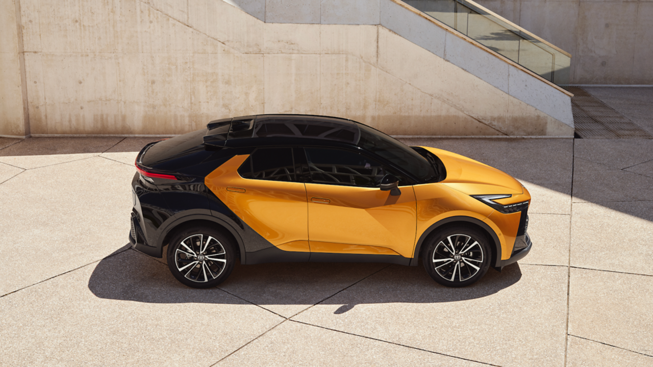 Toyota C-HR parked outside