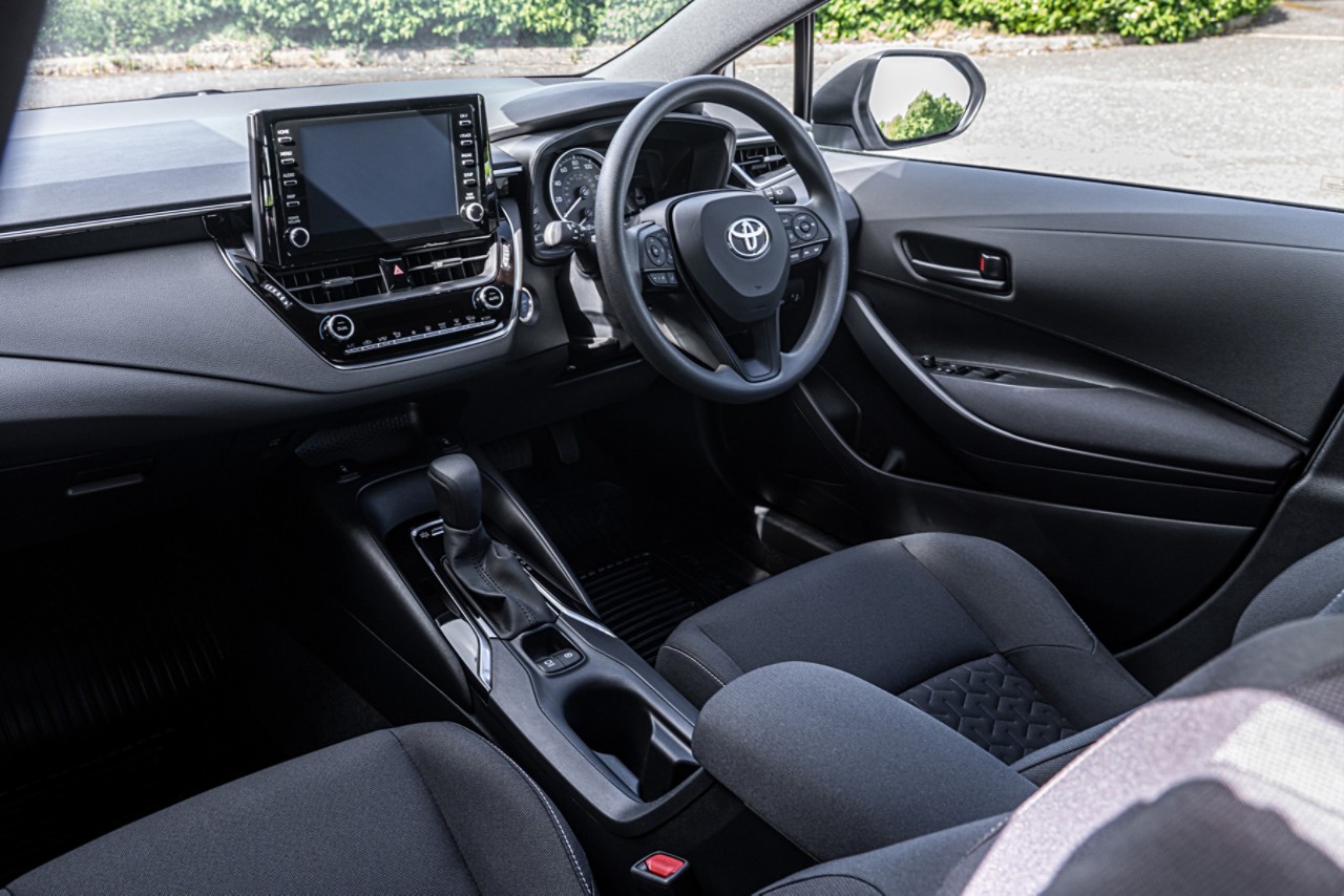 Toyota Corolla Commercial interior front