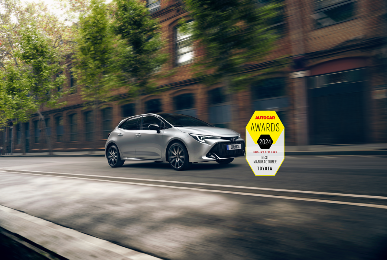 AutoCar Best Manufacturer Award 2024 | Toyota UK