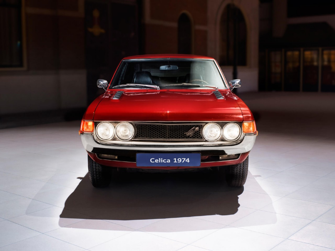 front view of Toyota Celica 1974