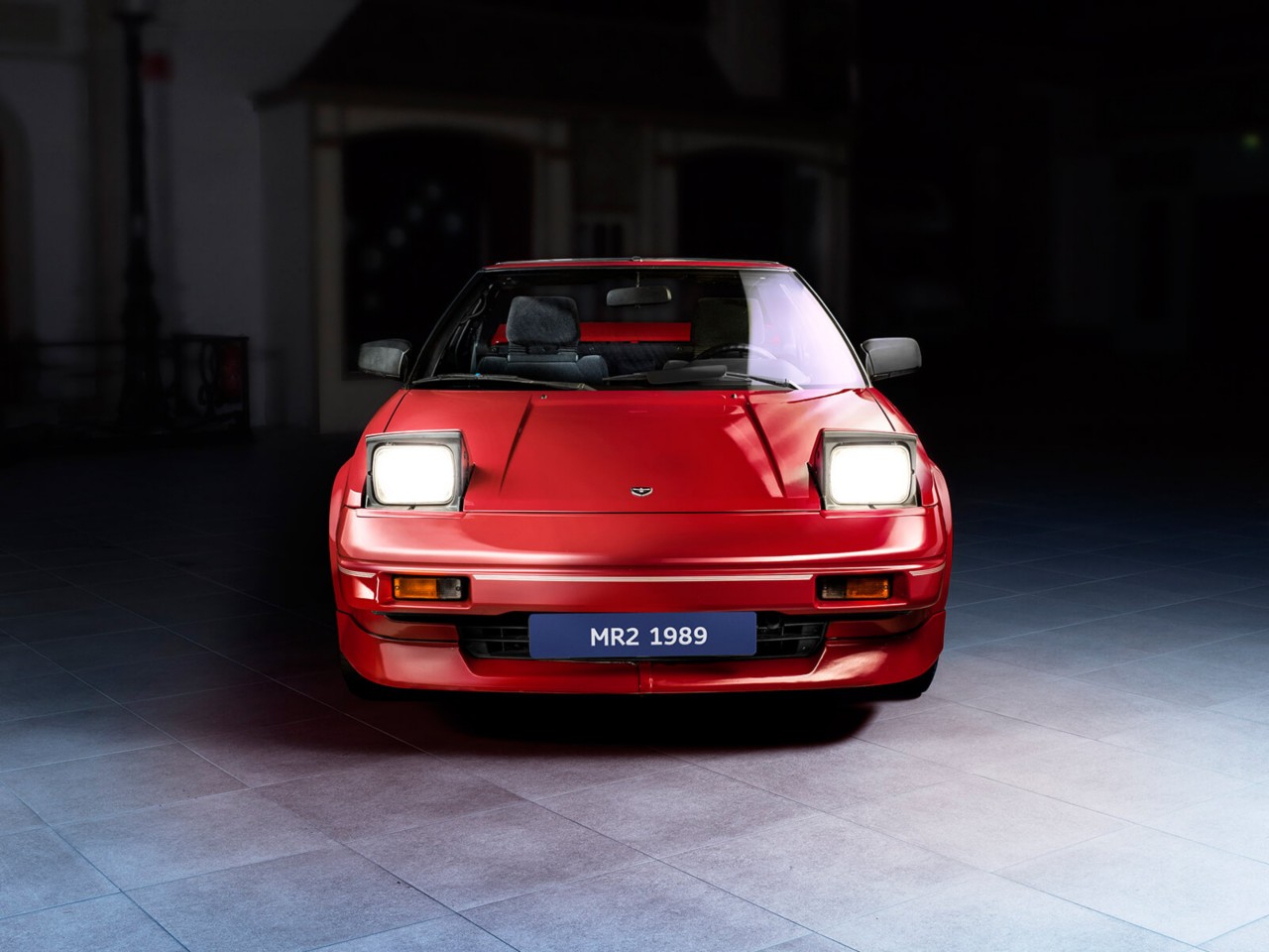 Toyota MR2 Sports car front angle