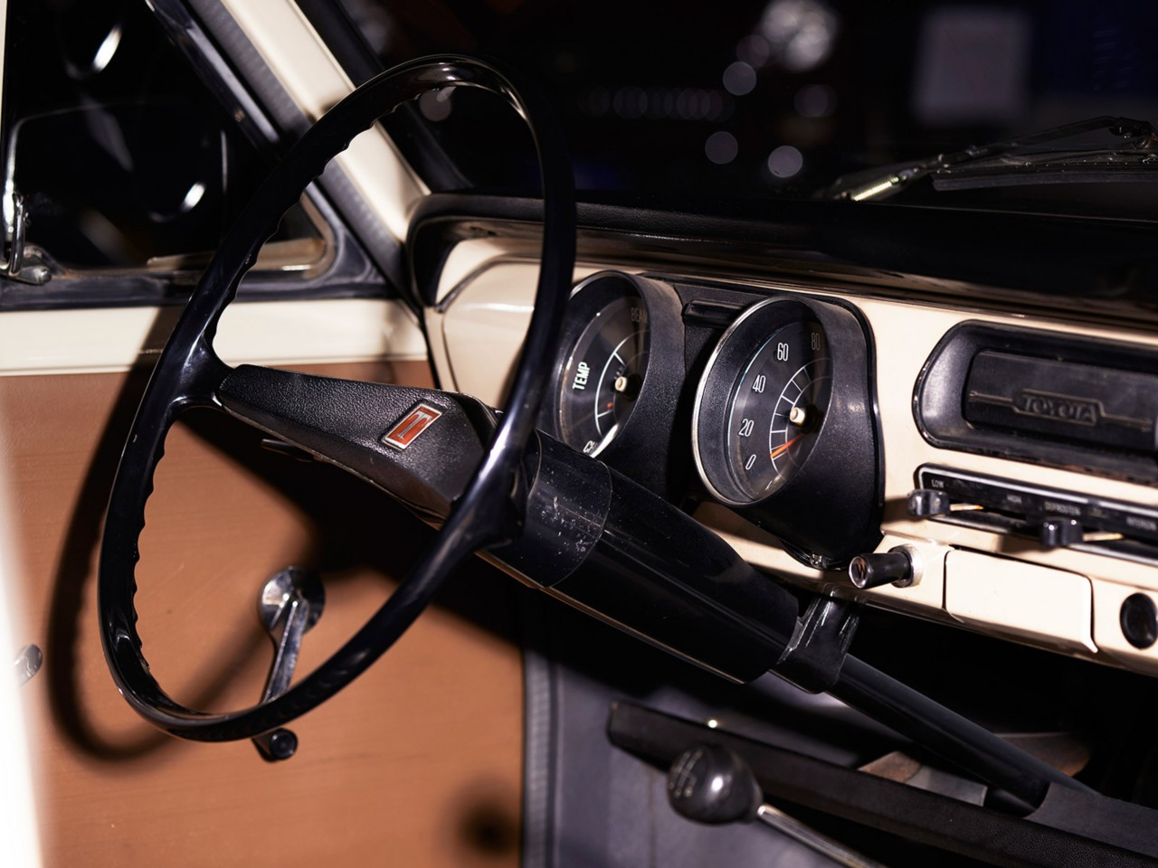 Original Toyota Corolla steering wheel