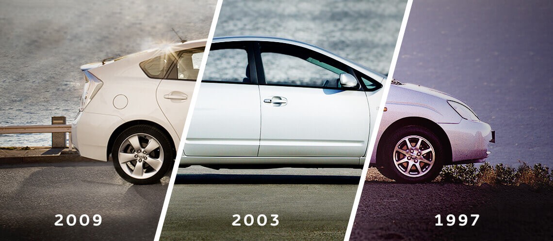 The Toyota Prius timeline from 1997