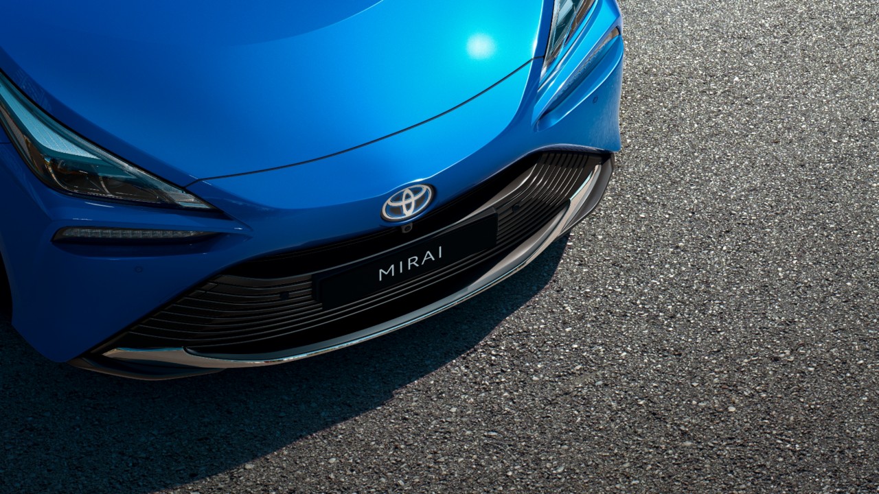 Toyota Mirai front closeup