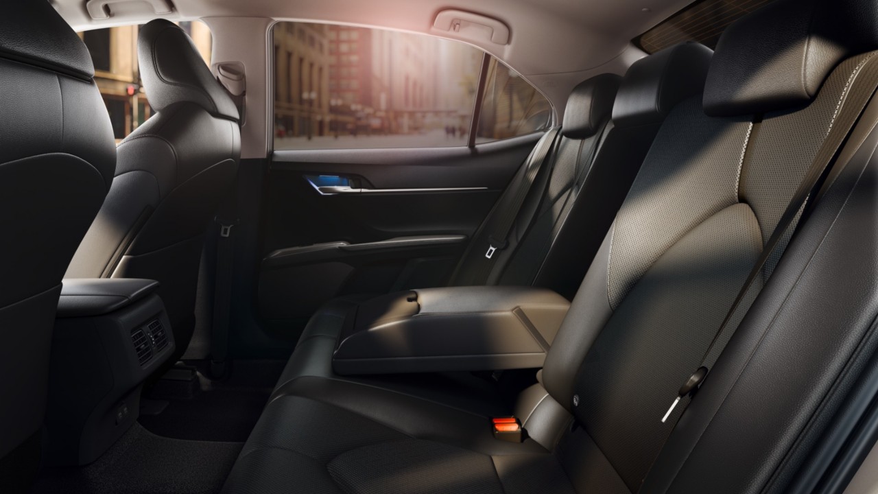 Toyota Camry interior back seats
