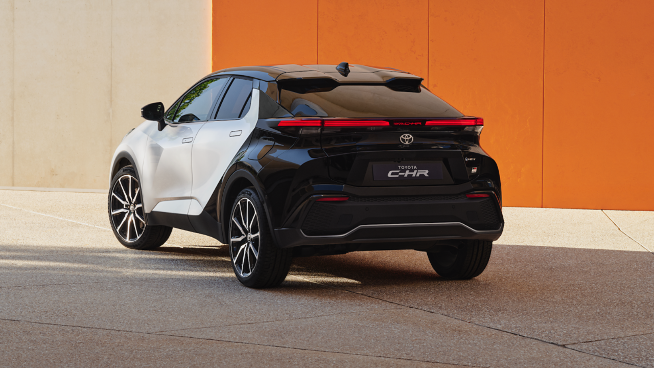 back angle view of the All-New Toyota C-HR