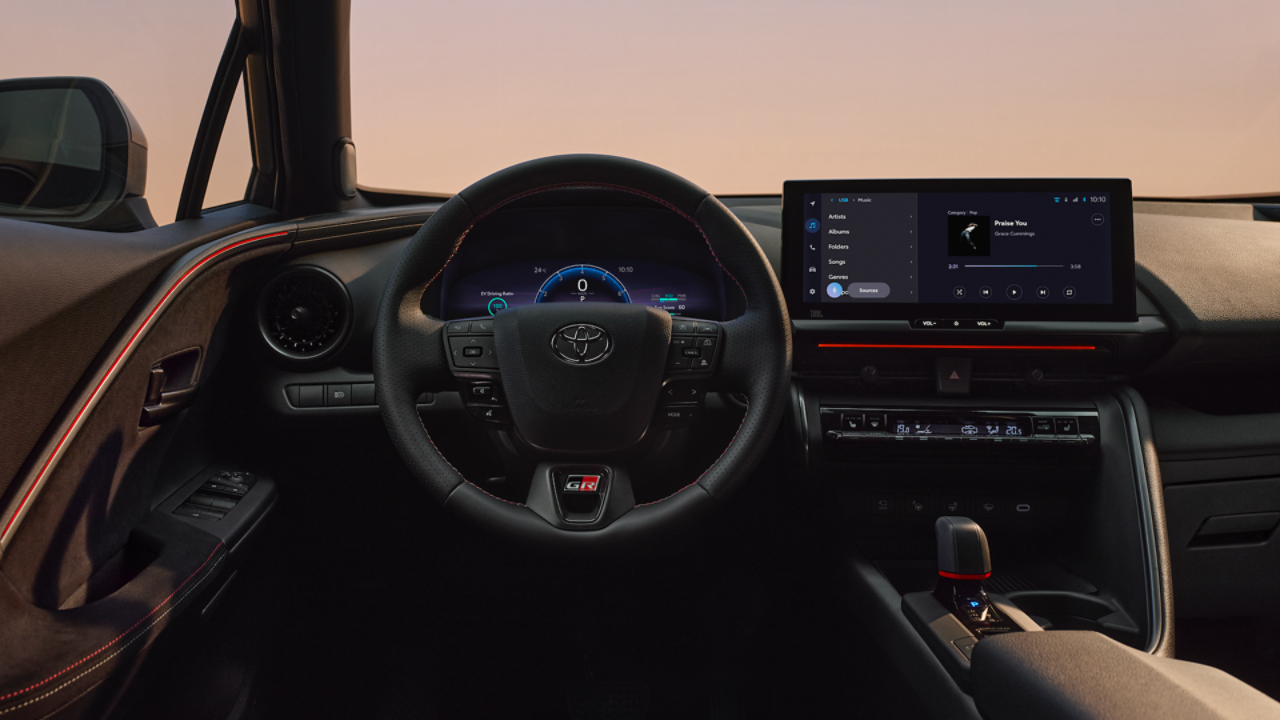 All-New Toyota C-HR steering wheel