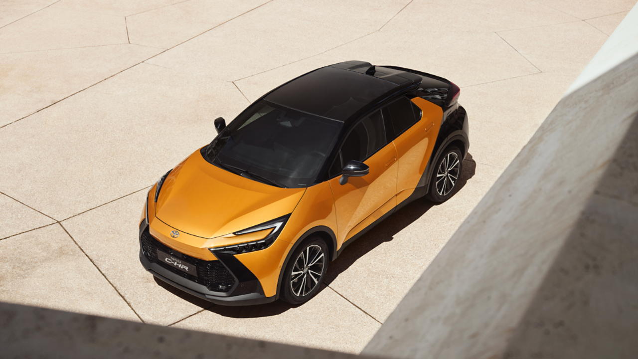 far side angle view of the All-New Toyota C-HR