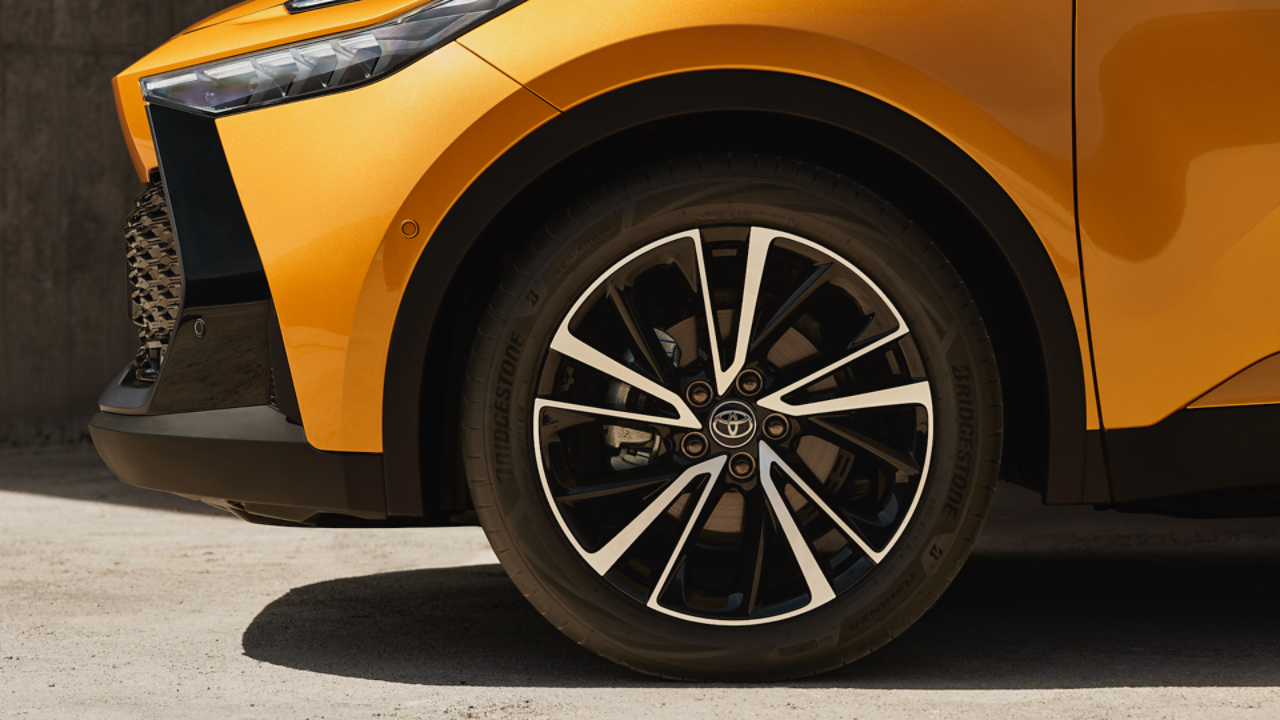 close up of the All-New Toyota C-HR tyre