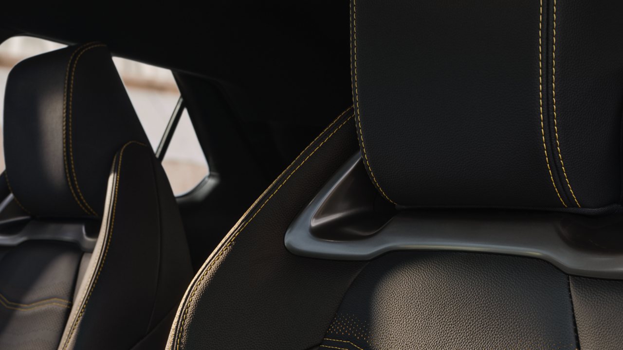 close up of the All-New Toyota C-HR seats