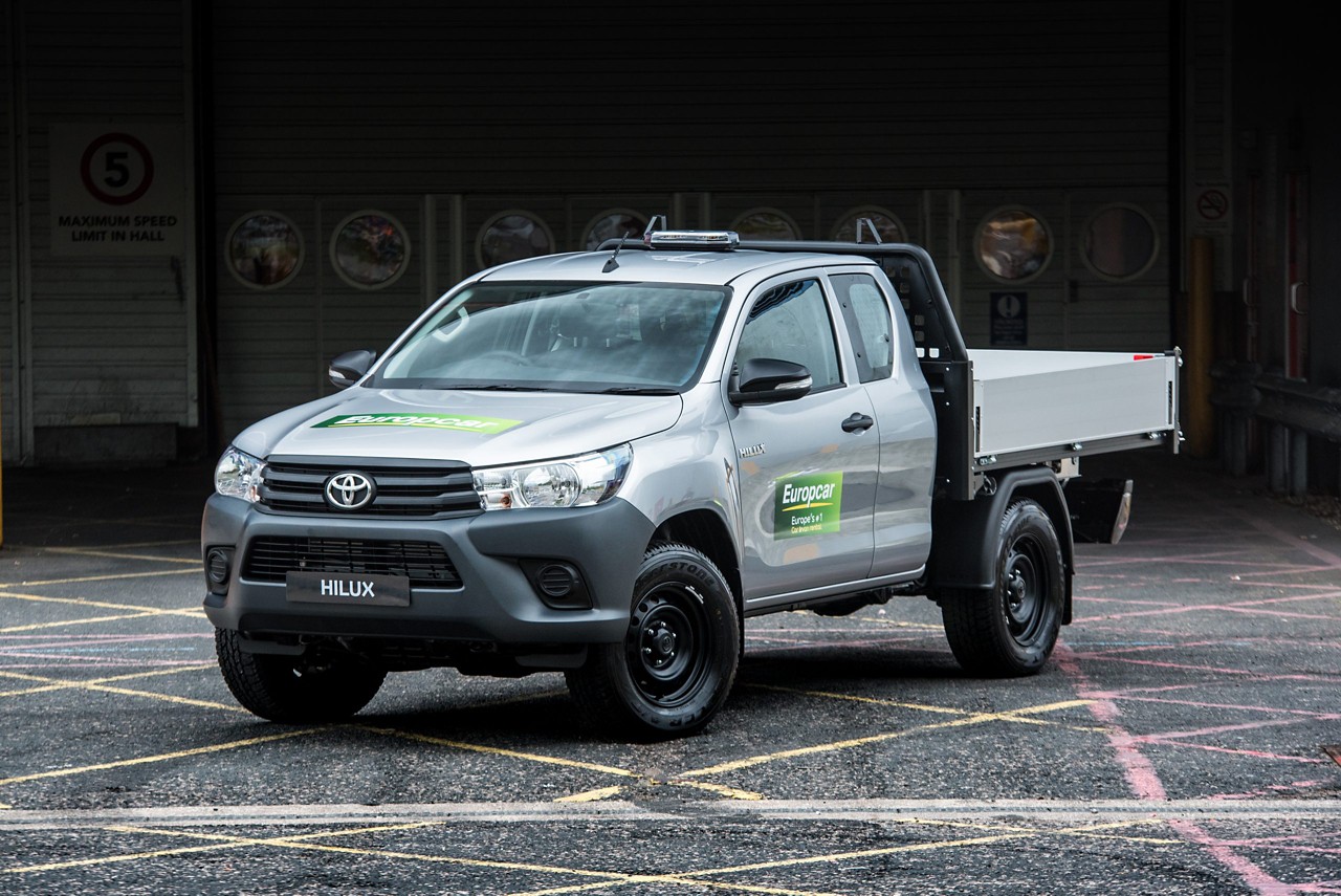 Toyota Hilux LCV conversion with tipper