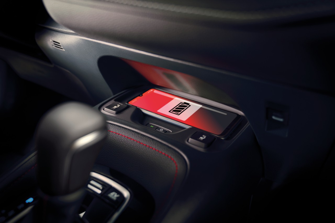 Toyota Corolla Hatchback wireless phone charging