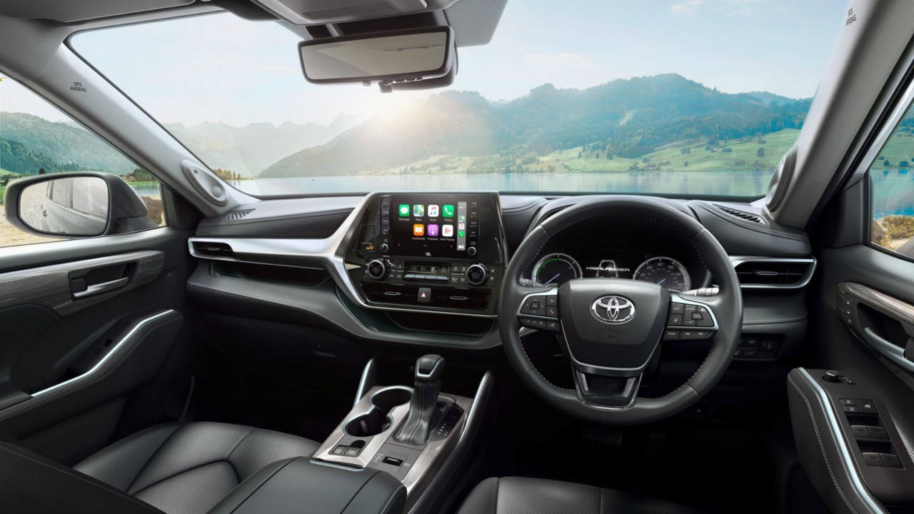 Toyota Highlander interior multimedia