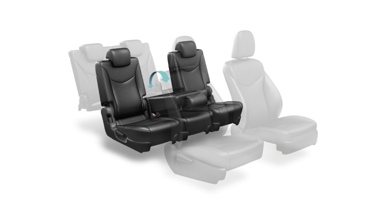 Toyota Prius+ seat configuration