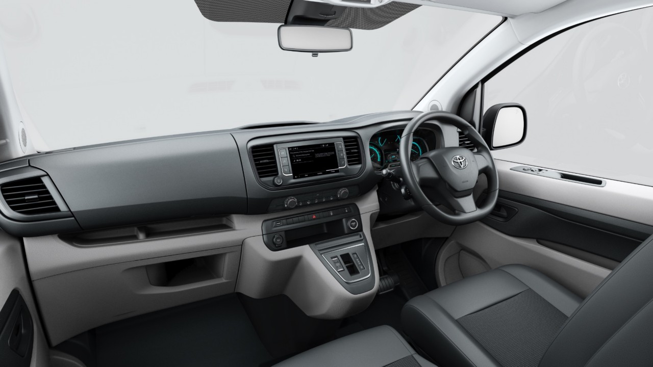 Toyota Proace electric interior front