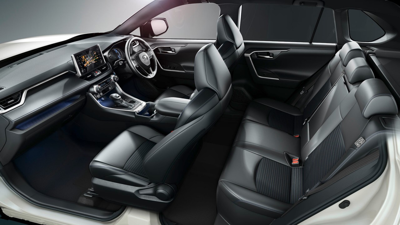 Toyota RAV4 interior leather seats