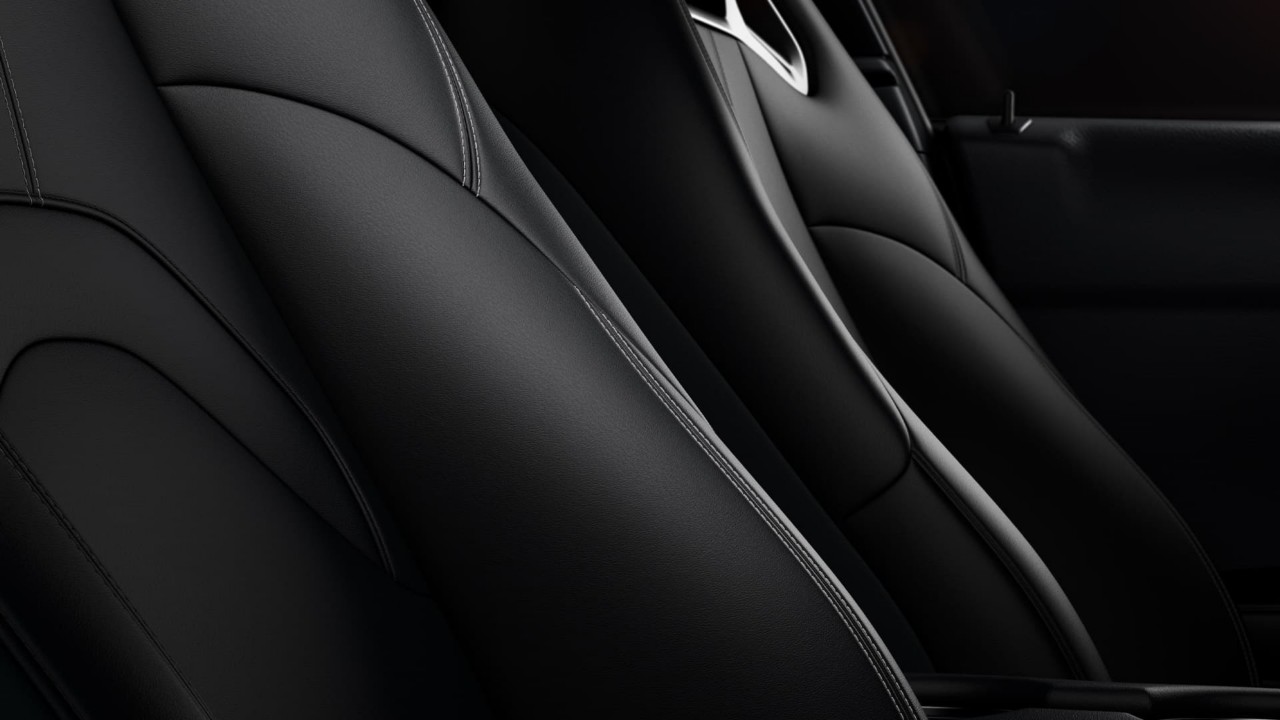 Toyota Supra leather interior seats
